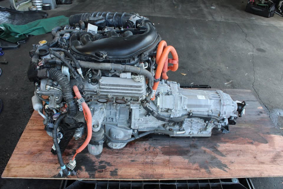 JDM TOYOTA LEXUS 2GR-FSE HYBRID ENGINE TRANSMISSION 140891KM