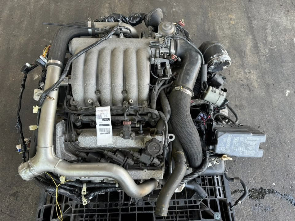 JDM MITSUBISHI LEGNAM GALANT 6A13 TWIN TURBO ENGINE MOTOR 4WD TRANSMISSION 166851KM