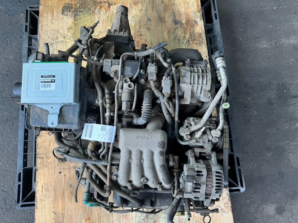 JDM SUBARU SAMBAR TV2 TT2 TW2 EN07 ENGINE MOTOR SUPERCHARGER 4WD MANUAL TRANSMISSION 163983KM