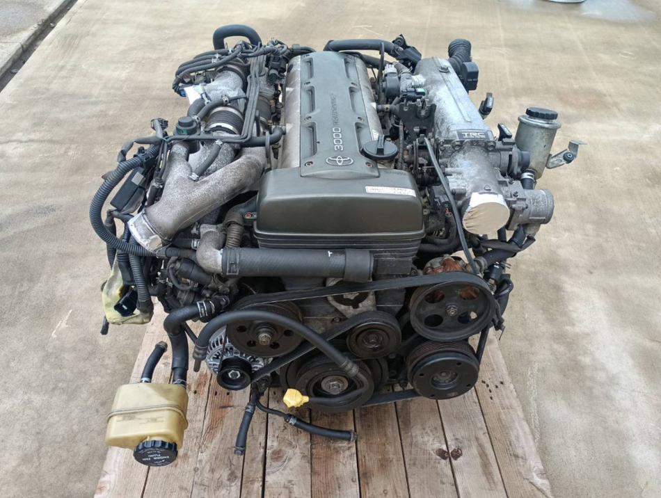 JDM TOYOTA ARISTO JZS147 2JZ-GTE NON VVTi ENGINE TRANSMISSION 100,000KM
