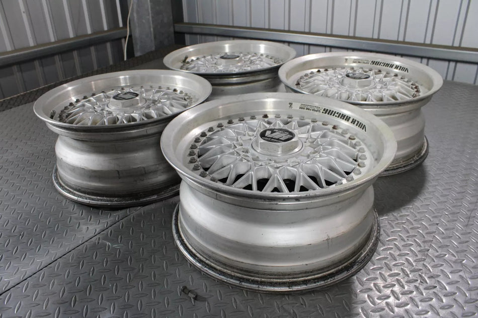 RAYS VOLK RACING 16INCH 4HOLES ALLOY MESH WHEEL 16X7JJ OF +25 PCD 114.3 4PIECES