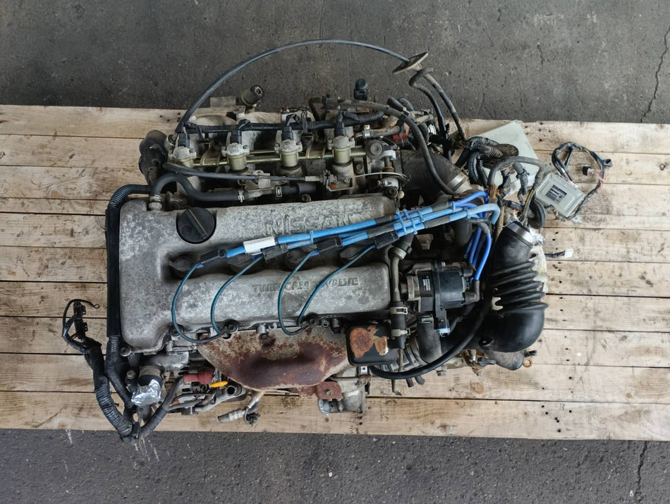 JDM NISSAN SR20-DET AWD ENGINE TRANSMISSION 119372KM