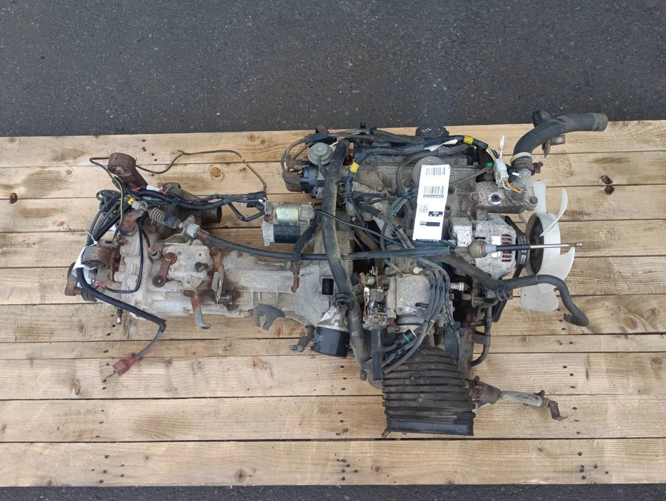 JDM MITSUBISHI U42T MINICAB TRUCK 3G83 ENGINE 4WD MANUAL TRANSMISSION 50,000KM