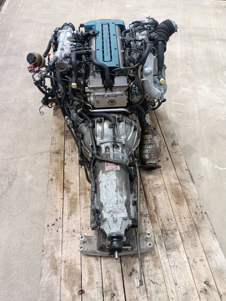 JDM TOYOTA ARISTO JZS161 2JZ-GTE ENGINE TRANSMISSION 72,000KM