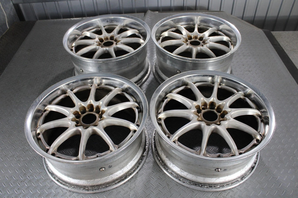 RAYS VOLK RACING GT-N 18INCH 18X9J PCD114.3 OFF +38 5HOLES X 2WHEELS AND 2WHEELS