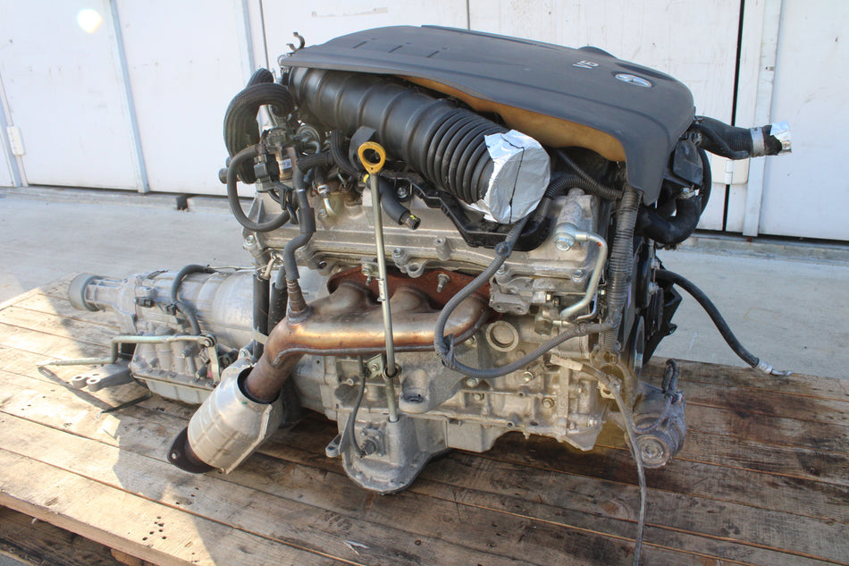 JDM TOYOTA DBA-GRX130 MARK X 4GR-FSE ENGINE TRANSMISSION 29670KM