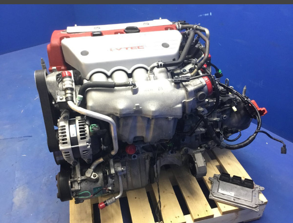 JDM HONDA FN2 2010 CIVIC K20A TYPE R ENGINE MANUAL TRANSMISSION WIRE ECU 184,250KM