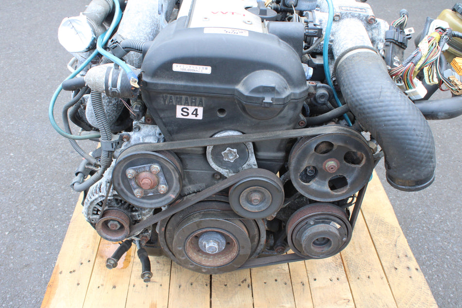 JDM TOYOTA CROWN JZS171 1JZ-GTE ENGINE TRANSMISSION 117000km
