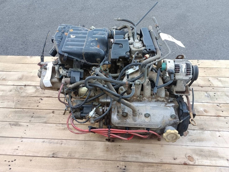 JDM SUBARU KS4 SAMBAR TRUCK EN07 ENGINE 4WD MANUAL TRANSMISSION 55,000KM