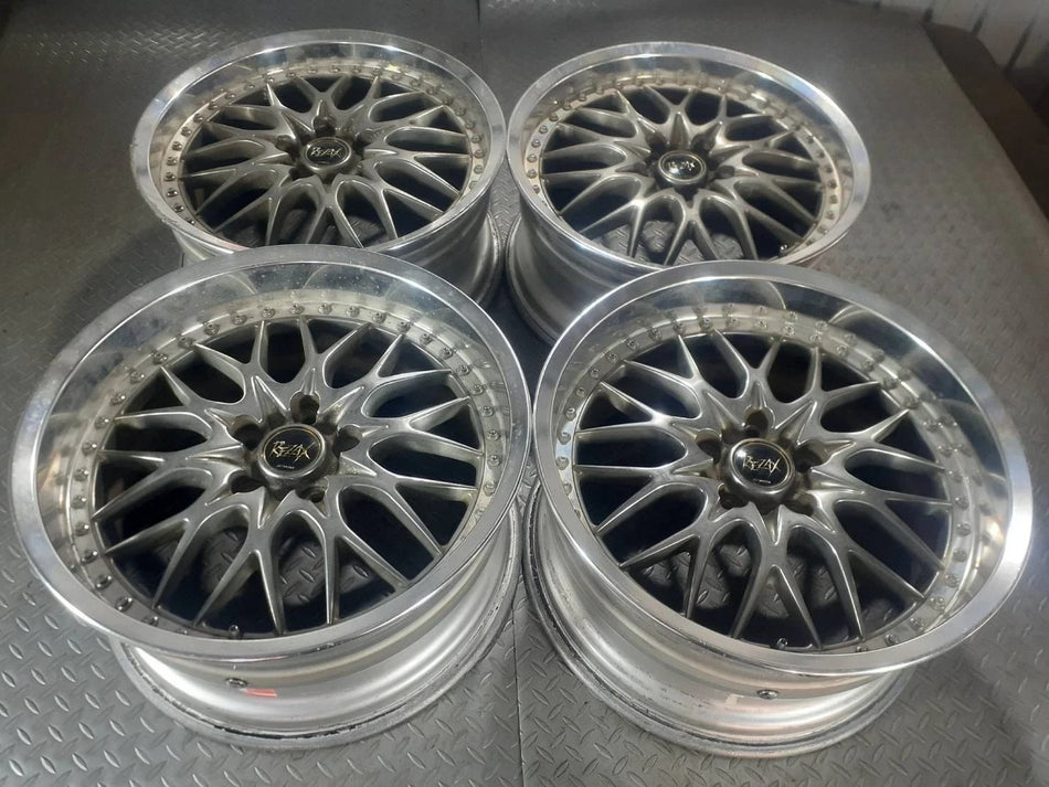 JDM WORK REZAX WHEELS 5HOLE 18X9.0JJ OFF +33 18X8.0JJ OFF +45 PCD114.3