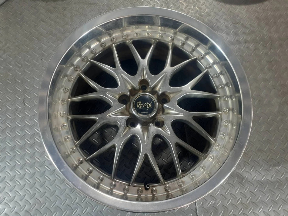 JDM WORK REZAX WHEELS 5HOLE 18X9.0JJ OFF +33 18X8.0JJ OFF +45 PCD114.3